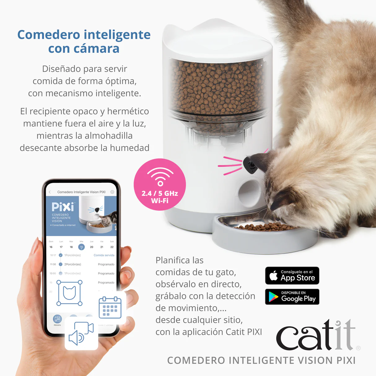 Comedero Inteligente Vision Catit PIXI - Imagen 3