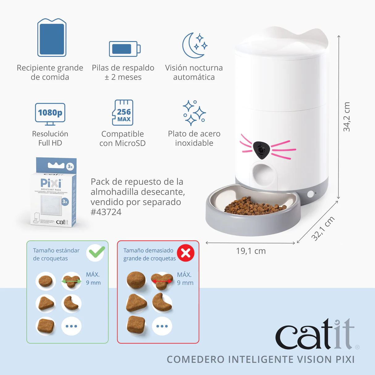 Comedero Inteligente Vision Catit PIXI - Imagen 7