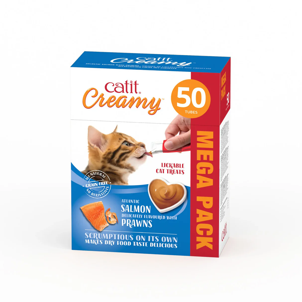 Snacks cremosos para gatos Catit Creamy – 50 Tubos - Imagen 8