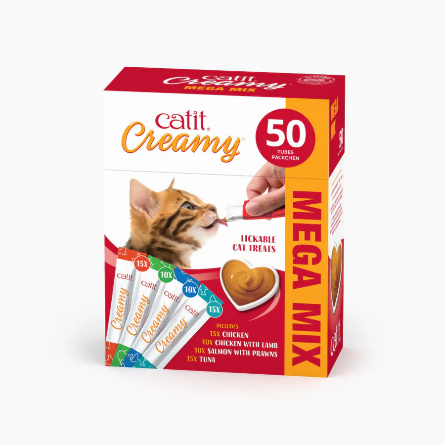 Snacks cremosos para gatos Catit Creamy – 50 Tubos - Imagen 5