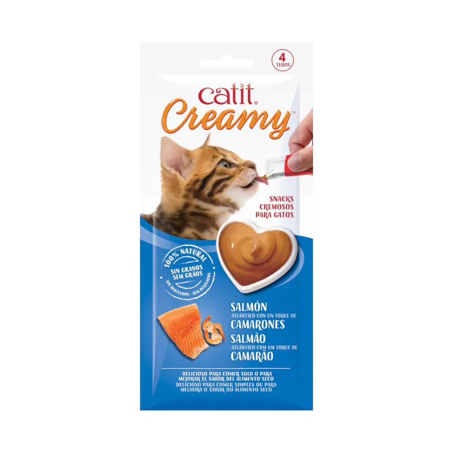 Snacks cremosos para gatos Catit Creamy – 50 Tubos - Imagen 9