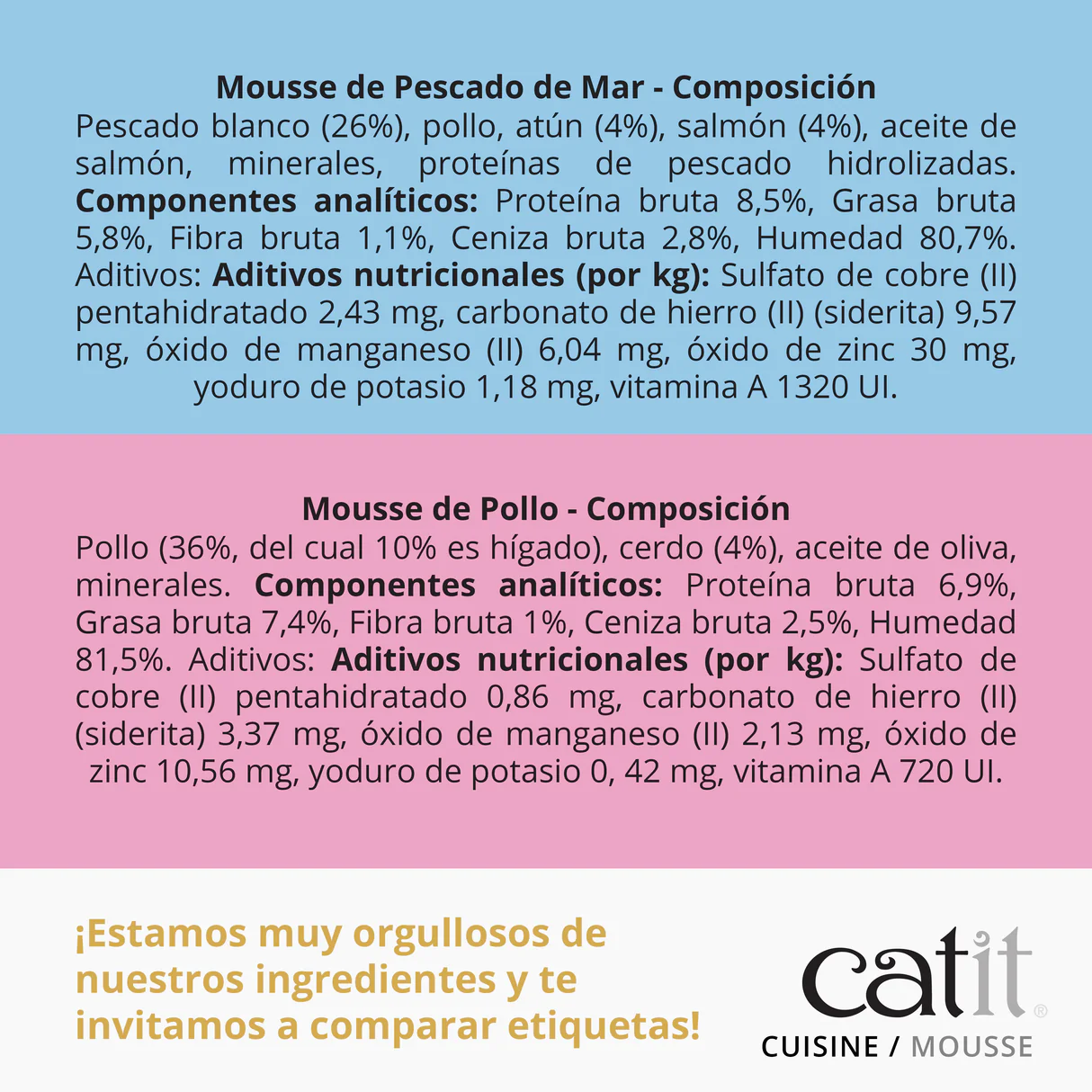 Mousse para gatos Catit Cuisine (pack de 12) - Imagen 4