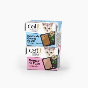 Mousse para gatos Catit Cuisine (pack de 12)