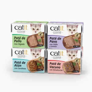 Paté para gatos Catit Cuisine (pack de 12)