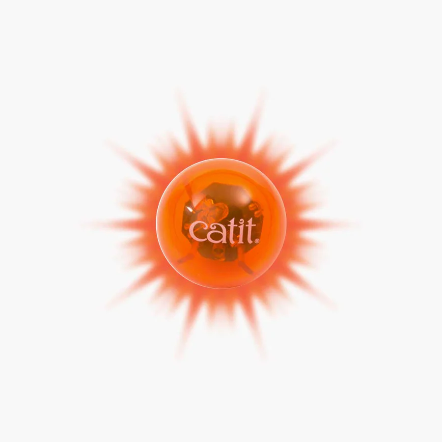 Pelota con luz para gatos Catit Senses Fireball