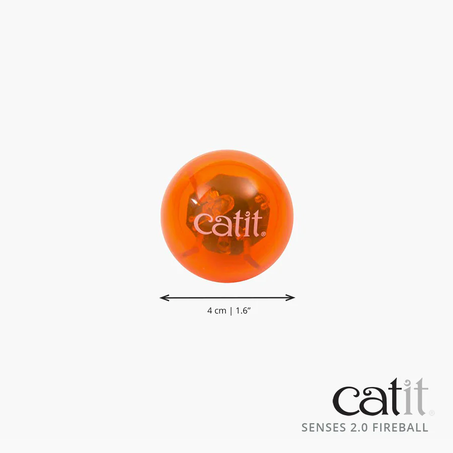 Pelota con luz para gatos Catit Senses Fireball - Imagen 4