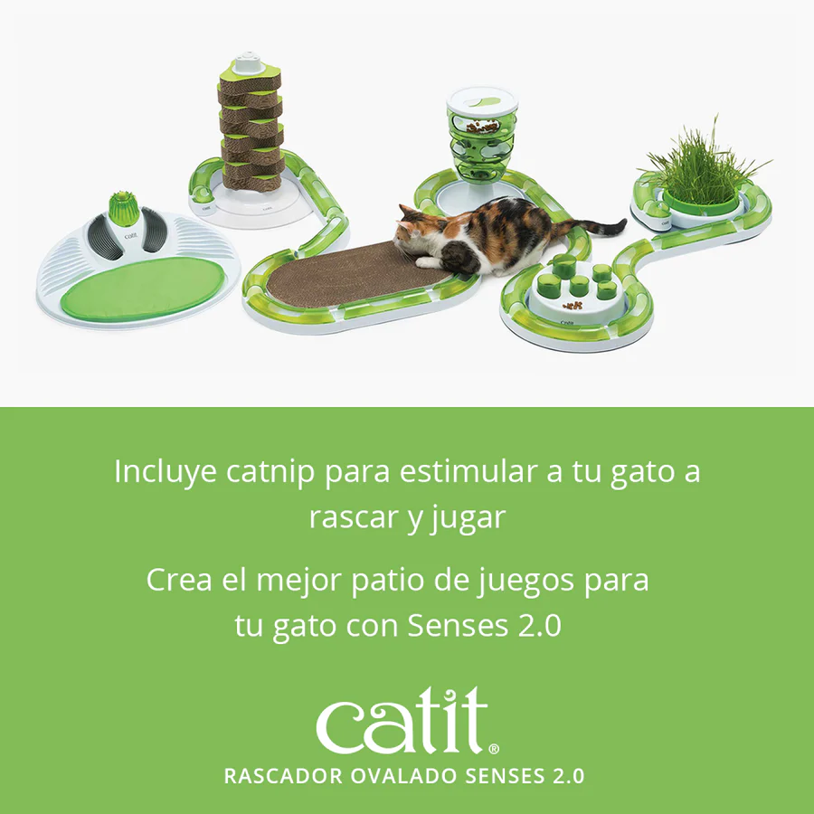 Rascador Ovalado de cartón Catit Senses - Imagen 5