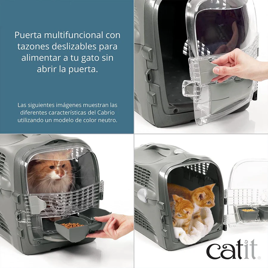 Transportín para gatos Catit Cabrio - Imagen 8
