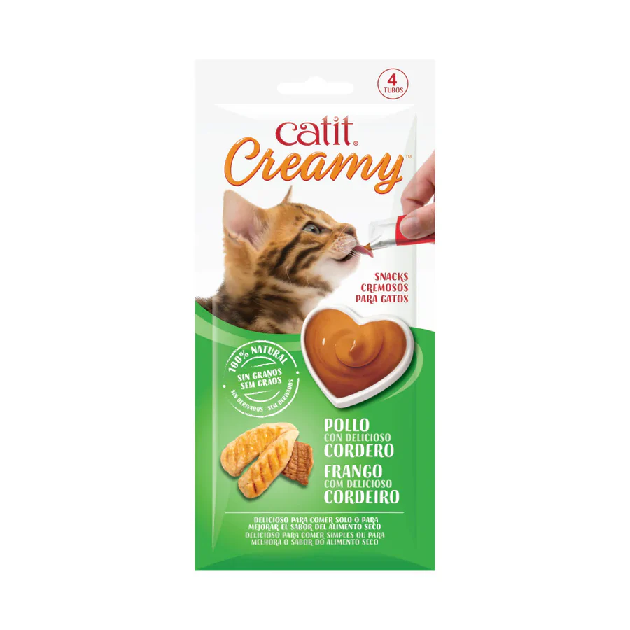 Snacks cremosos para gatos Catit Creamy – 50 Tubos - Imagen 11