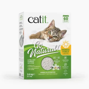 Arena Aglomerante Ultraligera para Gatos de Bambú Catit Go Natural