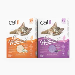 Arena para Gatos Aglomerante de Cáscara de Guisante Catit Go Natural