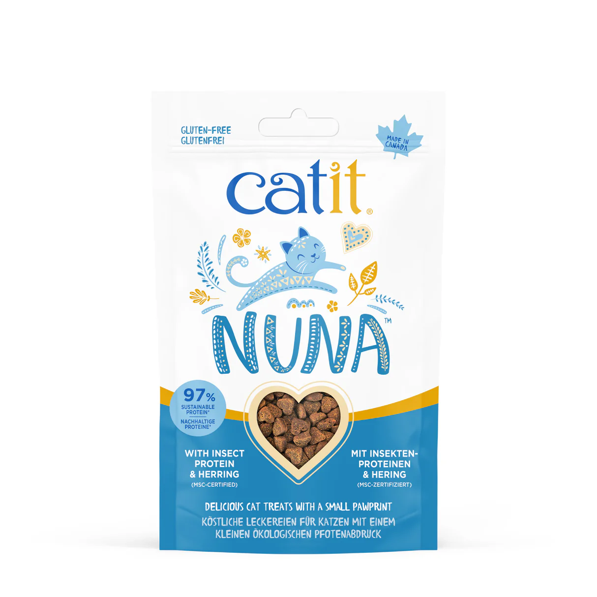 Snacks Catit Nuna – Snacks a Base de Proteína de Insecto para Gatos - Imagen 6