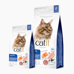 Pienso para gatos con estómago sensible Catit Recipes - Receta de Aves con Pescado de Mar para ADULTO (pack 6 o 4)
