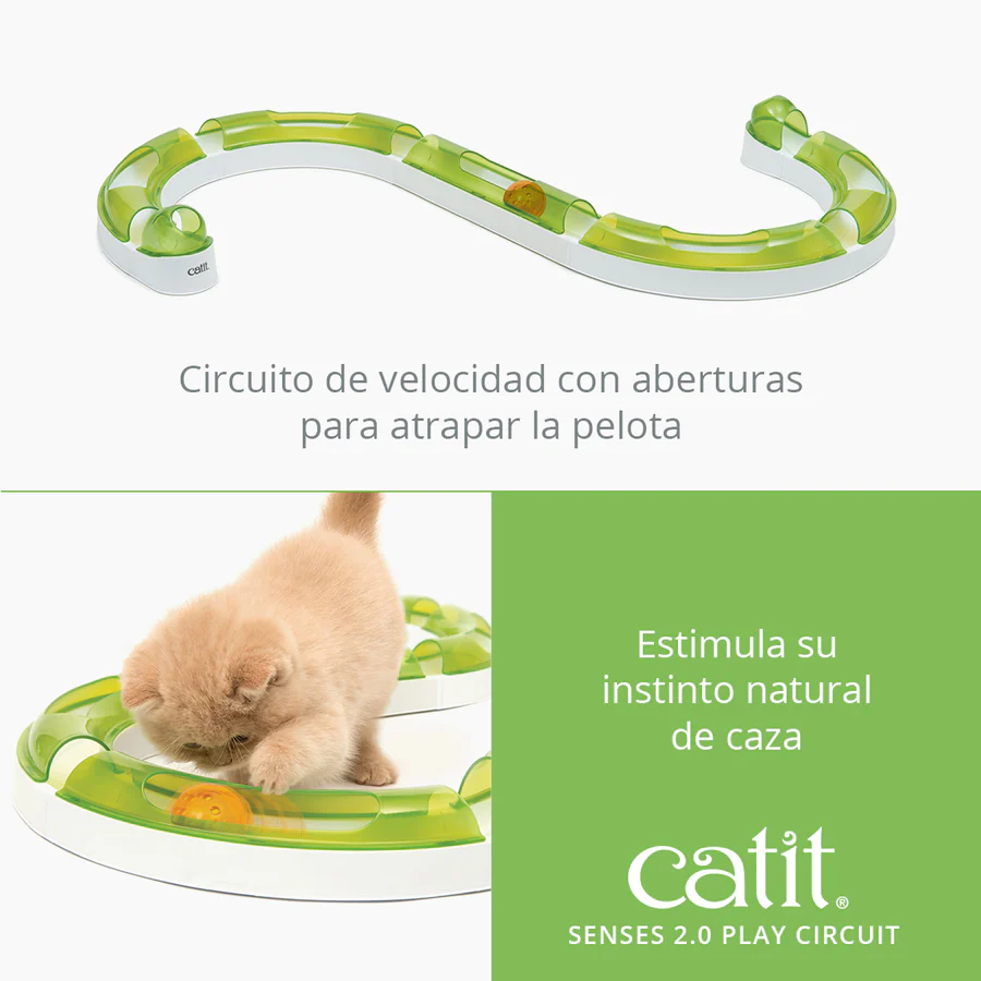 Circuitos con pelota para gatos Catit Senses - Imagen 3