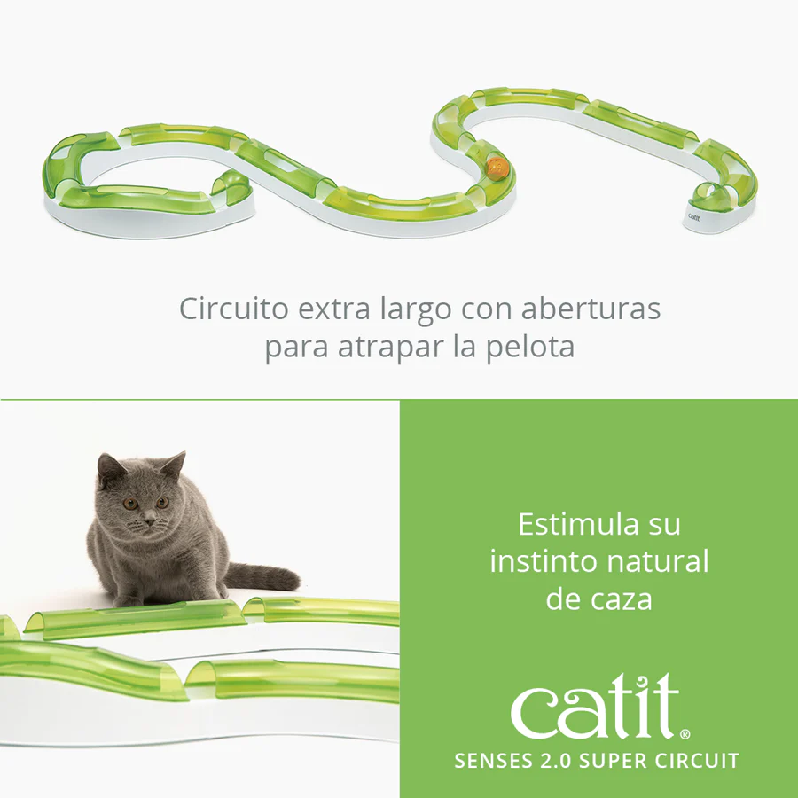 Circuitos con pelota para gatos Catit Senses - Imagen 4