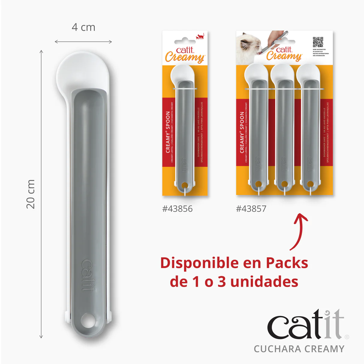 Cuchara para snacks para gatos Catit Creamy - Imagen 6
