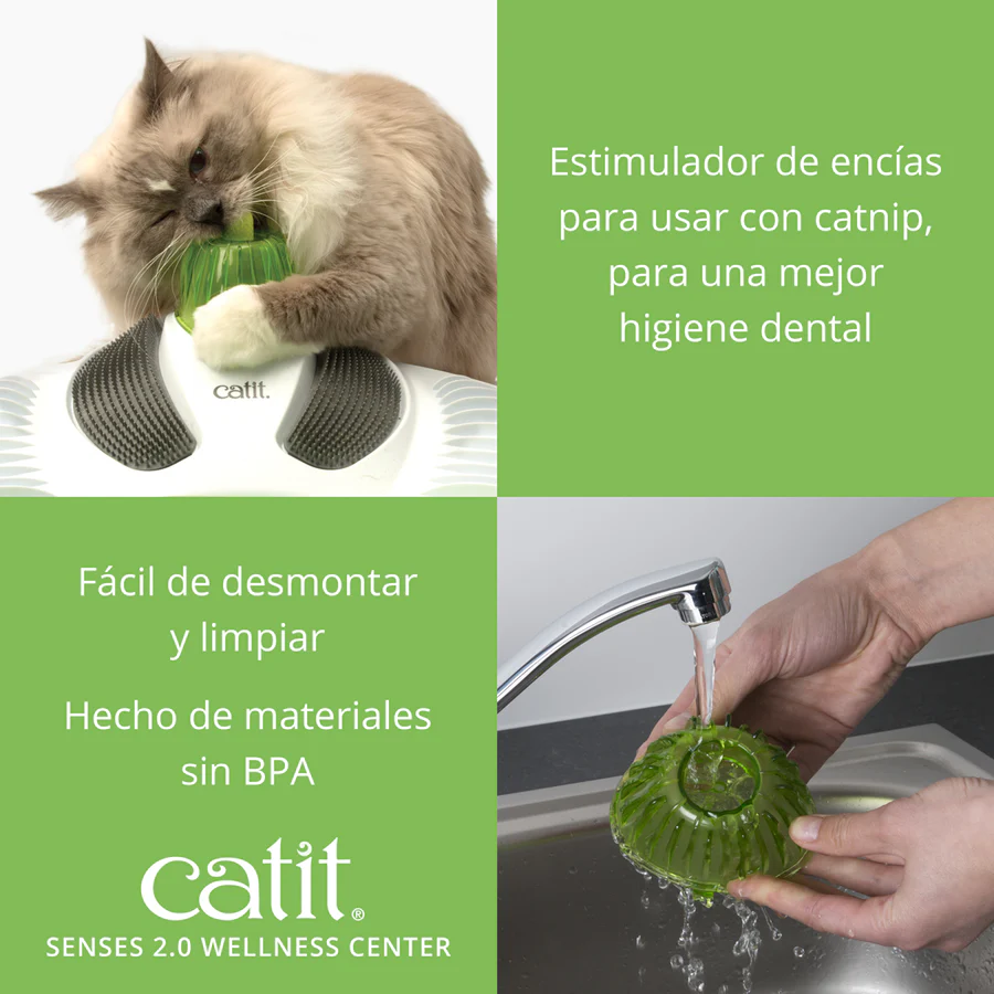 Juguete de relajación para gatos con catnip Catit Senses Wellness Center - Imagen 5