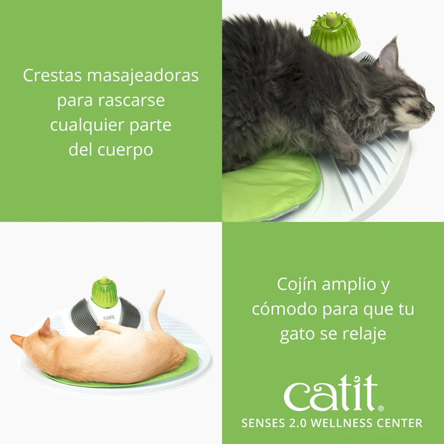 Juguete de relajación para gatos con catnip Catit Senses Wellness Center - Imagen 4