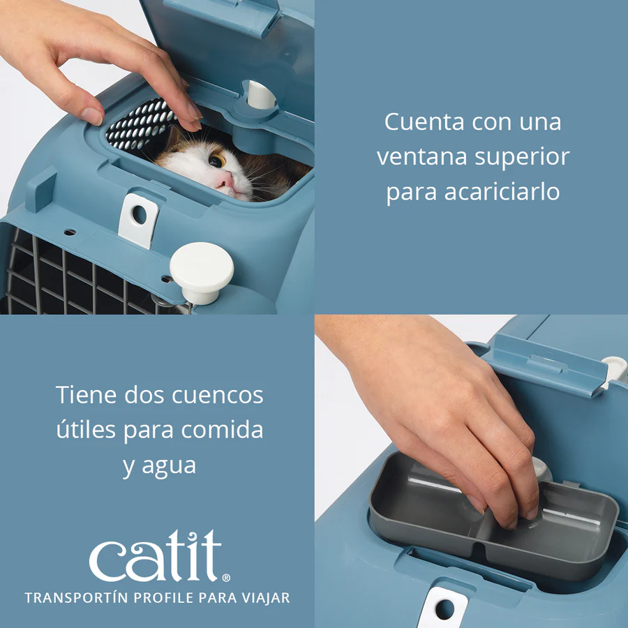Transportín para gatos Profile Catit - Imagen 8