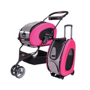 Cochecito Pet EVA 5 en 1 - Rosa