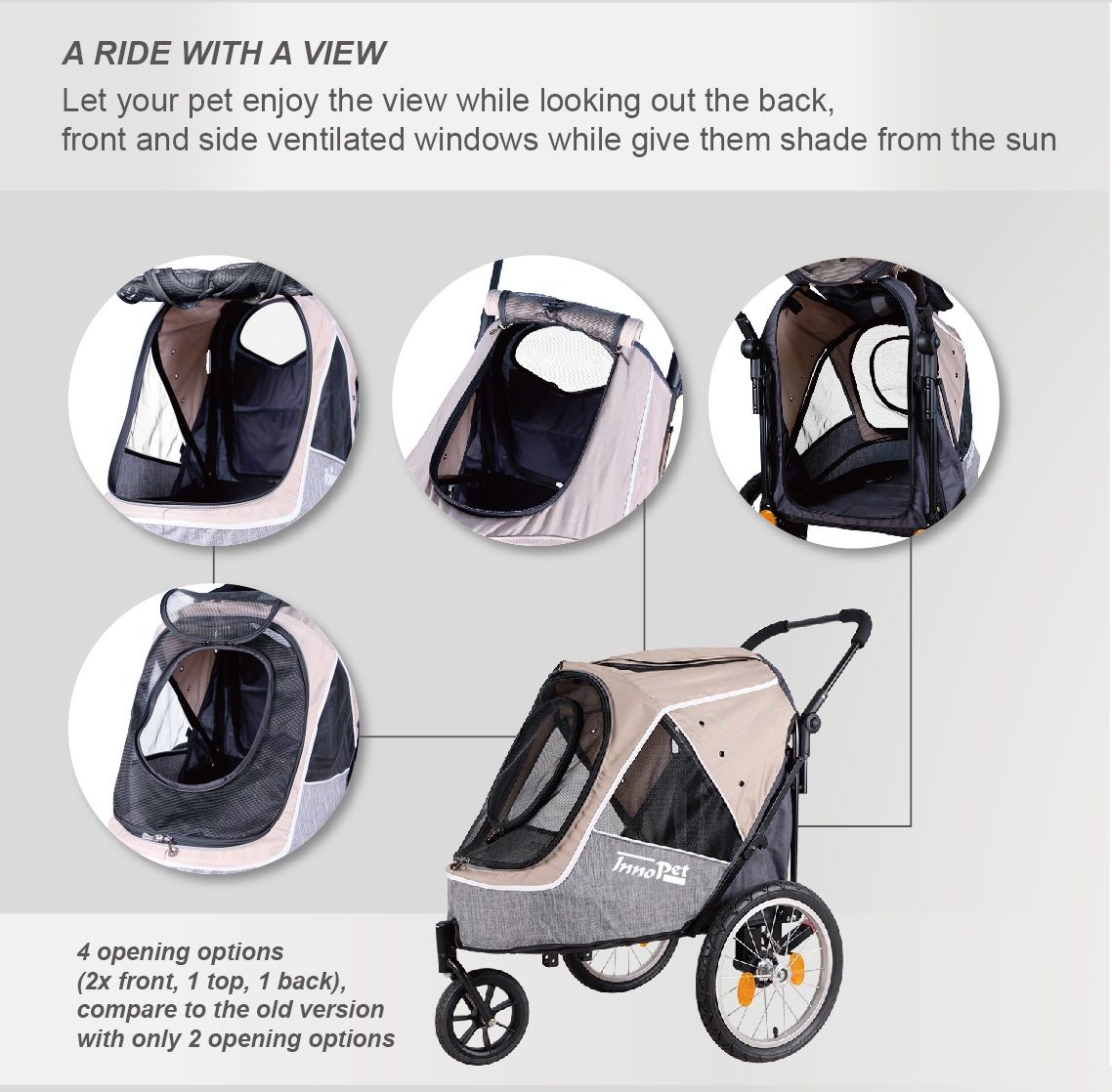 Carrito Sporty Evolution - Latte - Imagen 6