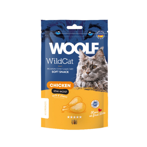 Pack Variado de 15 Snacks Semihúmedos Woolf WildCat - Imagen 5