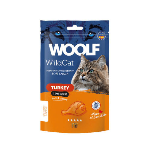 Pack Variado de 15 Snacks Semihúmedos Woolf WildCat - Imagen 3