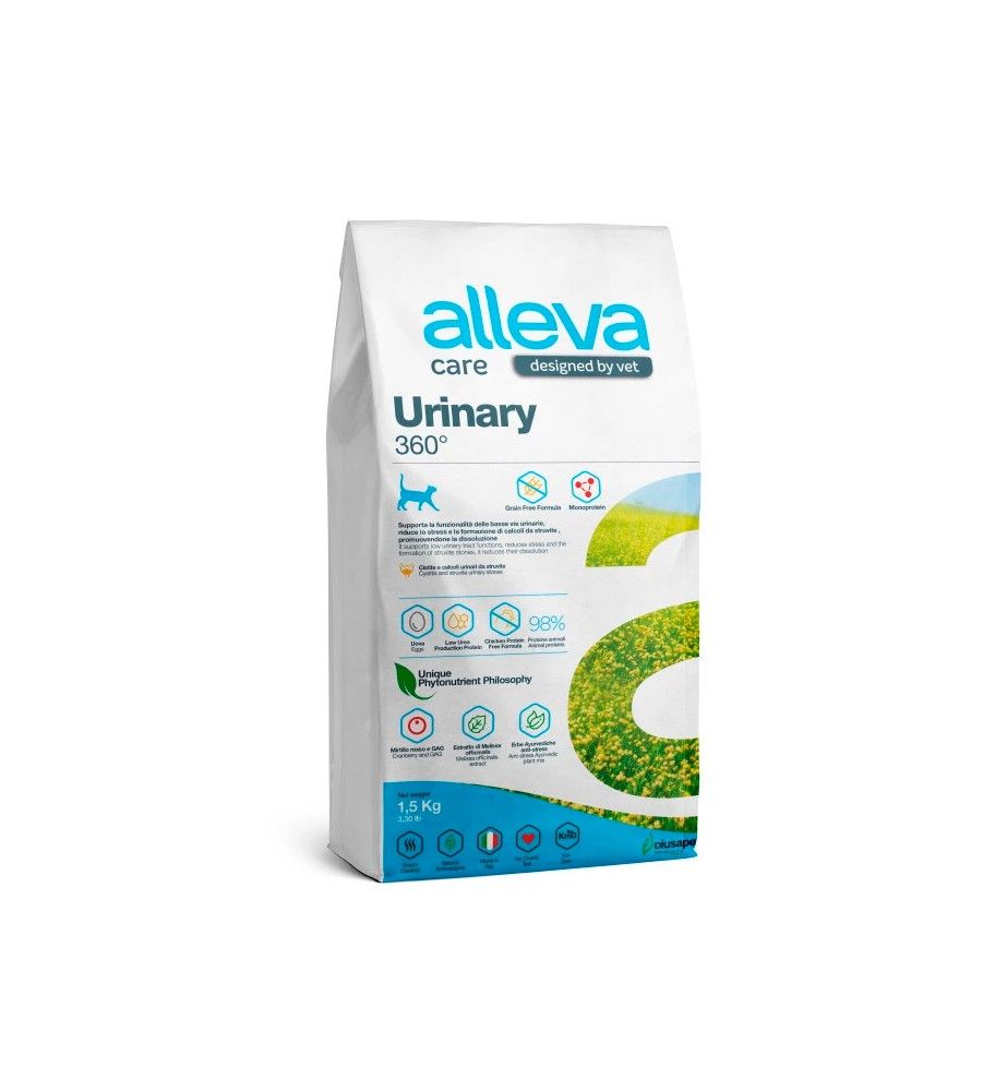 Alleva Care Urinario 360º para Gatos - 5 kg o 10 kg