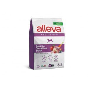 Alleva Equilibrium Pato para gato adulto(10 Kg)