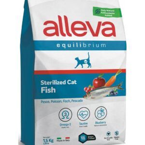 Alleva Equilibrium Pescado Gato Esterilizado(10 Kg)