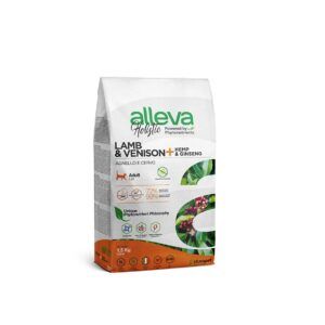 Alleva Holistic gatos Adultos con Cordero & Venado + Cannabis & Ginseng