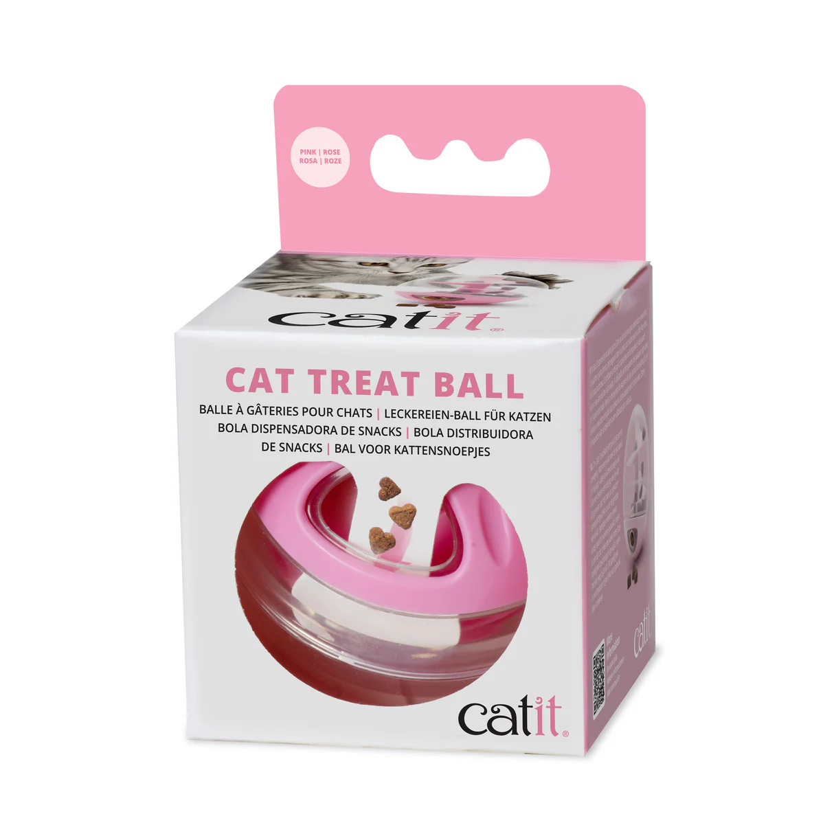 Bola dispensadora de Snacks Catit para gatos - Imagen 2
