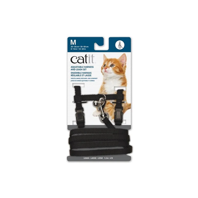 Correa y Arnés Ajustable de Nylon Catit para gatos - Imagen 3