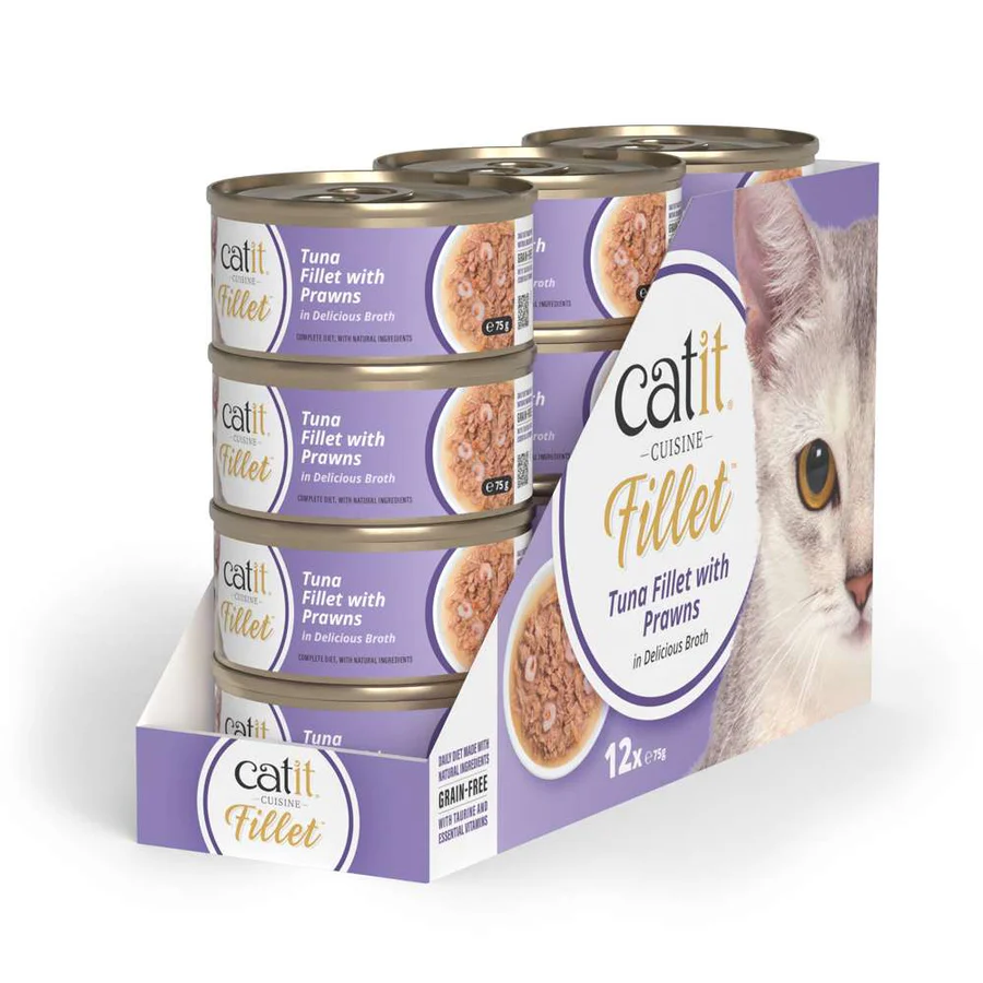 Atún desmenuzado para gatos Catit Cuisine Fillet (pack de 12 unidades) - Imagen 14
