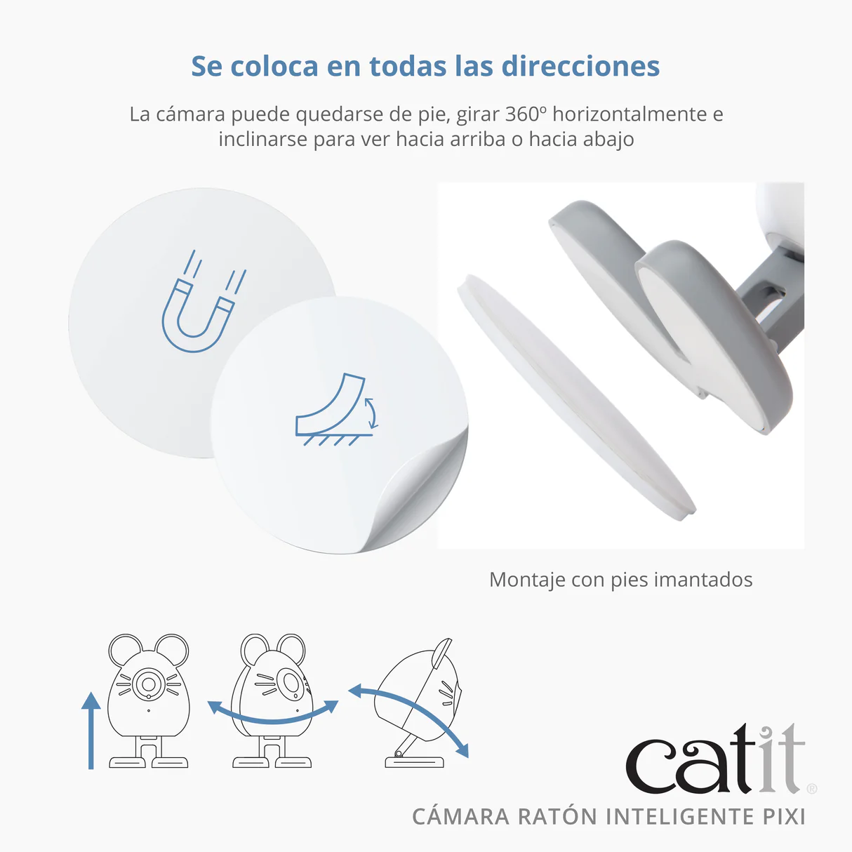 Cámara Ratón Inteligente Catit PIXI - Imagen 6