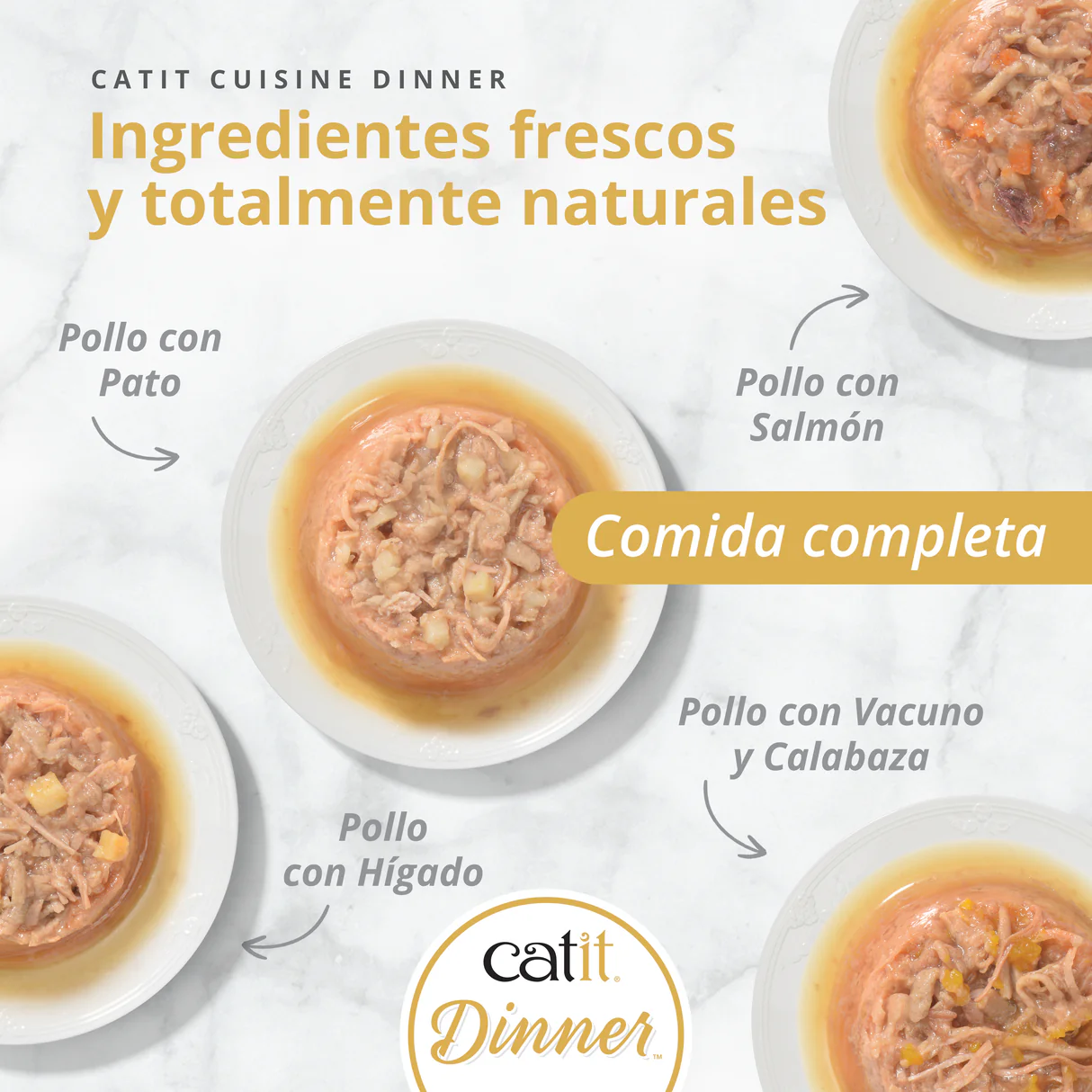 Catit Cuisine Dinner Variado de Pollo - Imagen 4