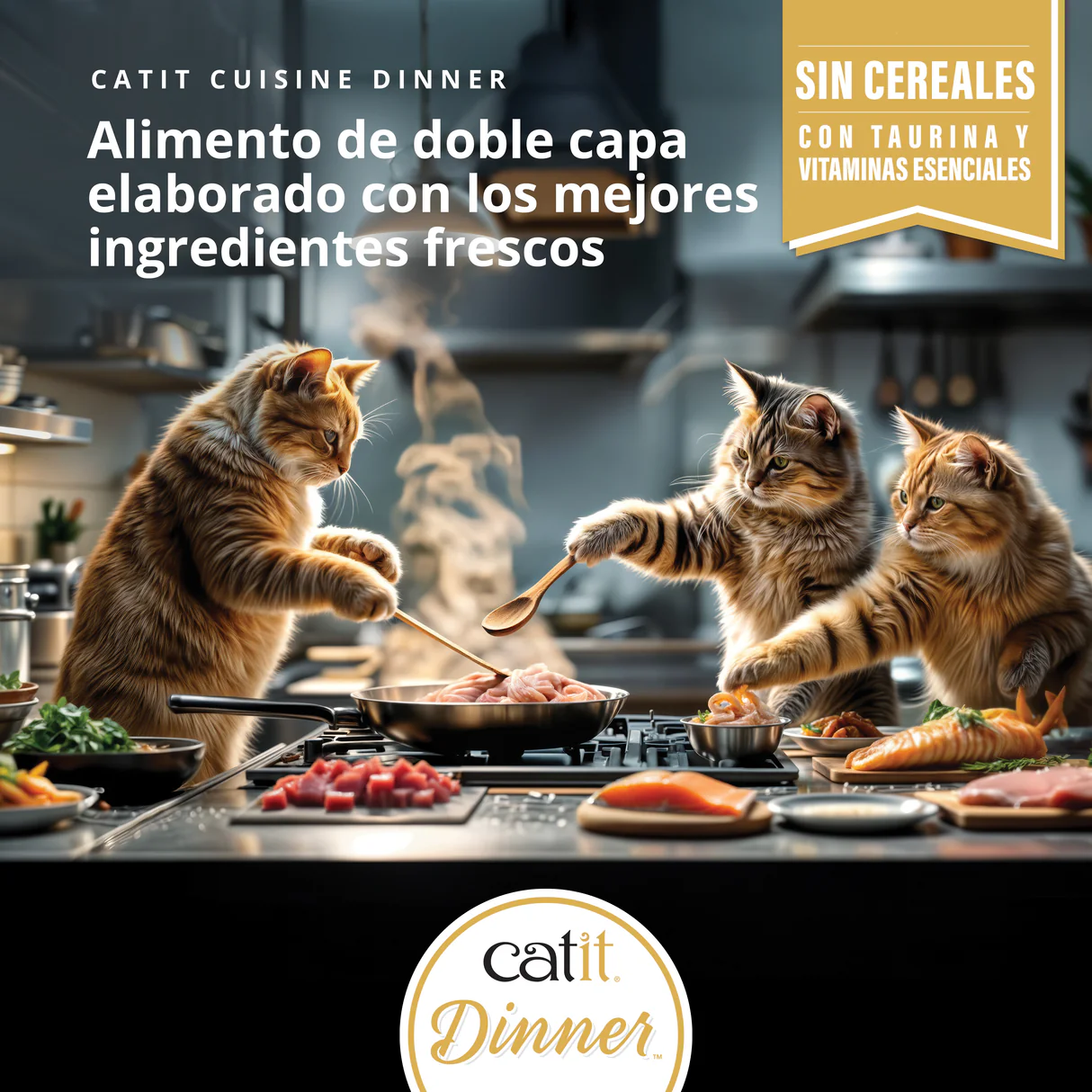 Catit Cuisine Dinner Variado de Pollo - Imagen 6