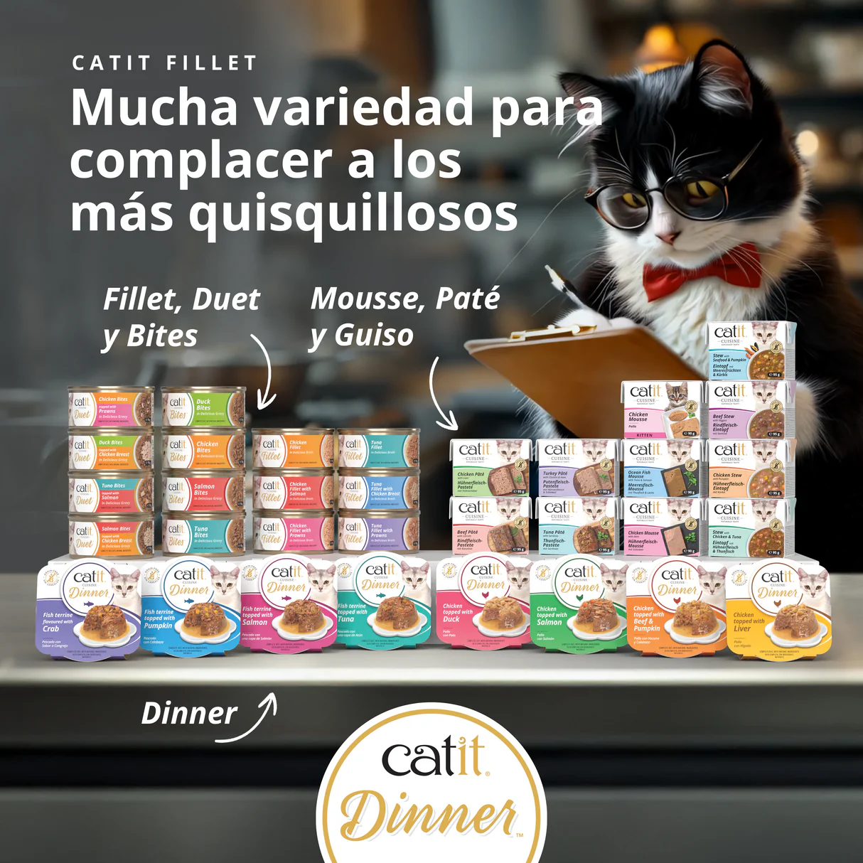 Catit Cuisine Dinner Variado de Pollo - Imagen 7