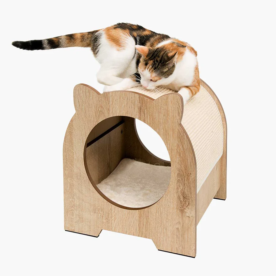 Cueva refugio rascador para gatos Catit Vesper Minou - Imagen 6