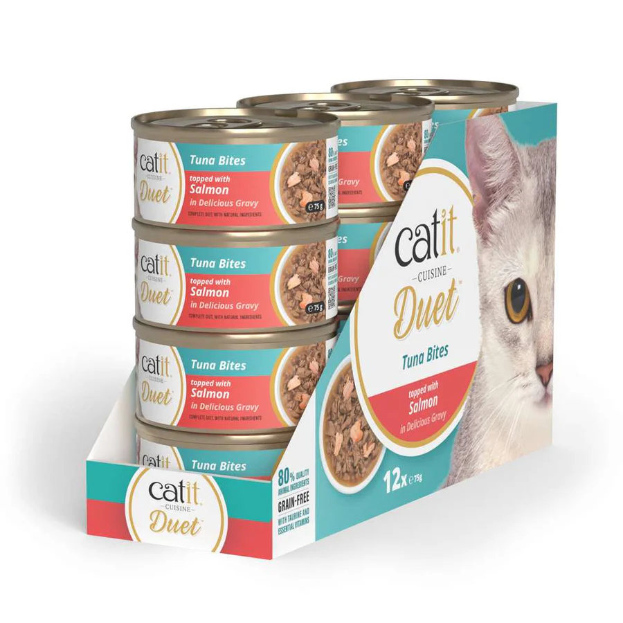 Dúo de carne con toppings para gatos Catit Cuisine Duet (12 u) - Imagen 10