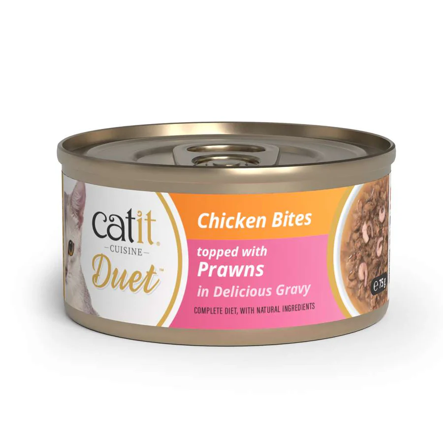 Dúo de carne con toppings para gatos Catit Cuisine Duet (12 u) - Imagen 13