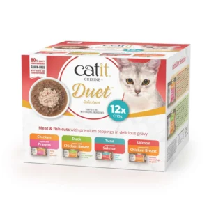 Pack Variado Dúo de carne con toppings para gatos Catit Cuisine Duet