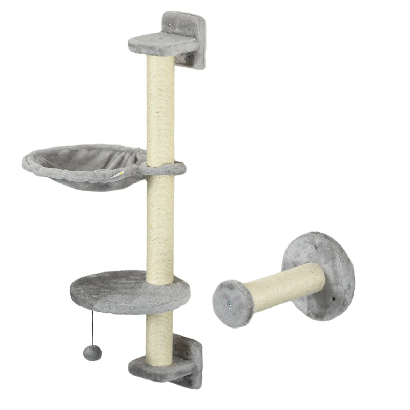 Escalada Pared para Gatos con Hamaca – Set 4 Piezas - Imagen 7
