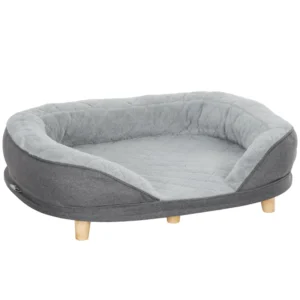 Sofá para Gato Grande con Funda Extraíble y Patas Elevadas