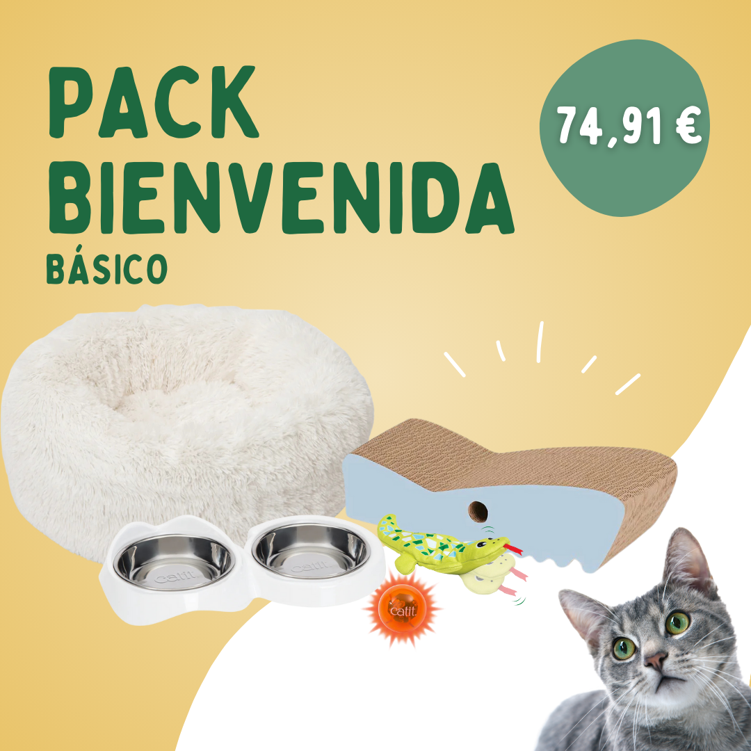 Pack de Bienvenida Básico para Gatos