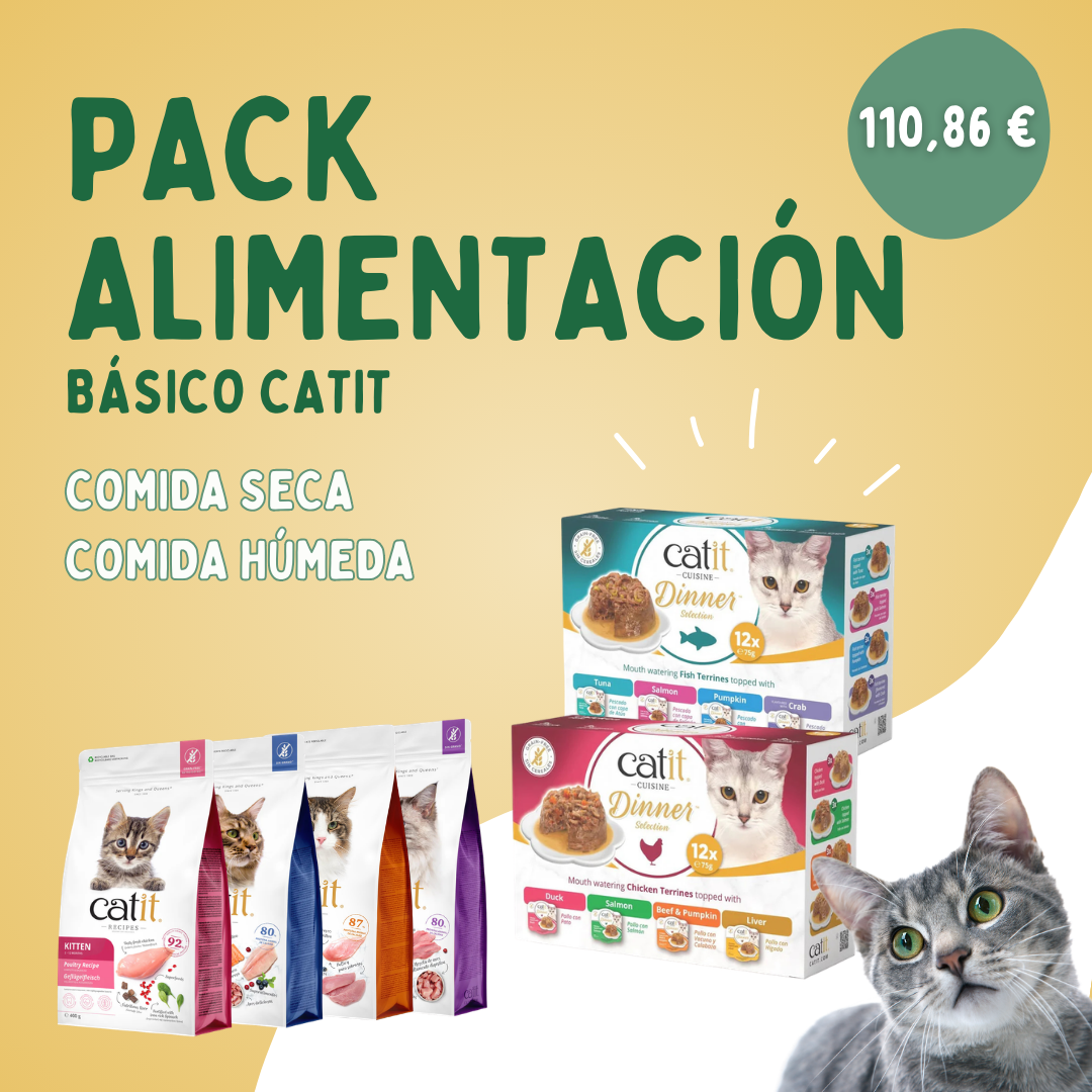 Pack Alimentación Básico Catit